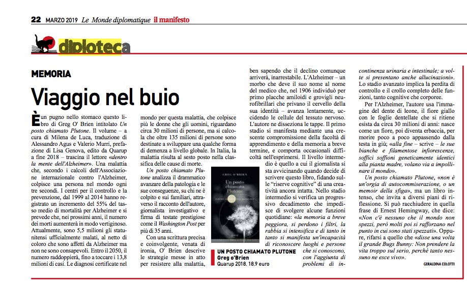 Viaggio nel buio
